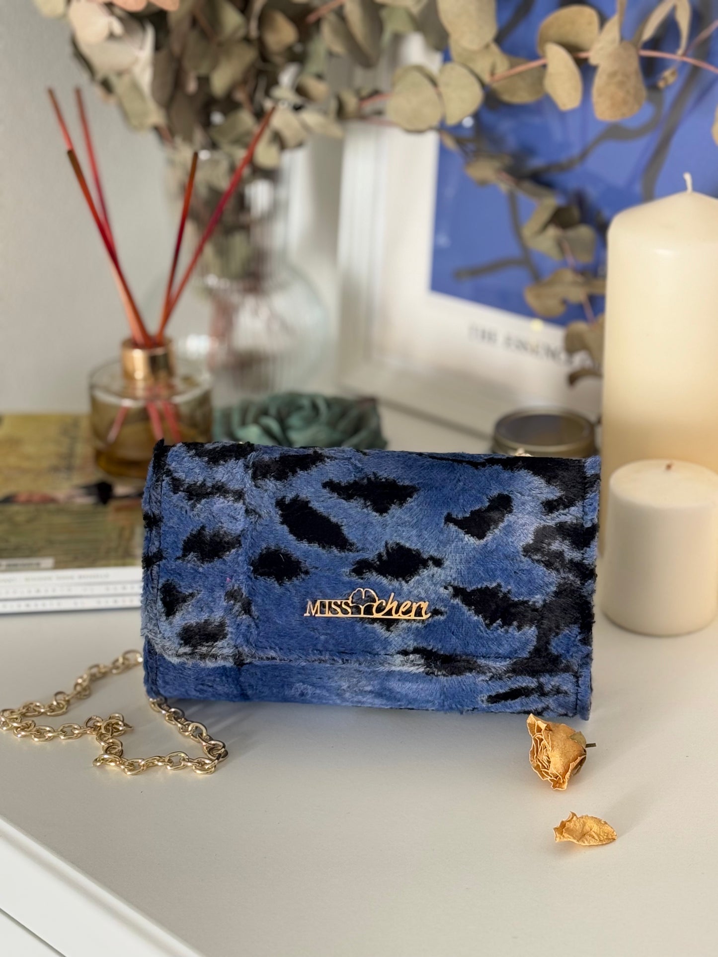 Blue Animalier Mini Célie