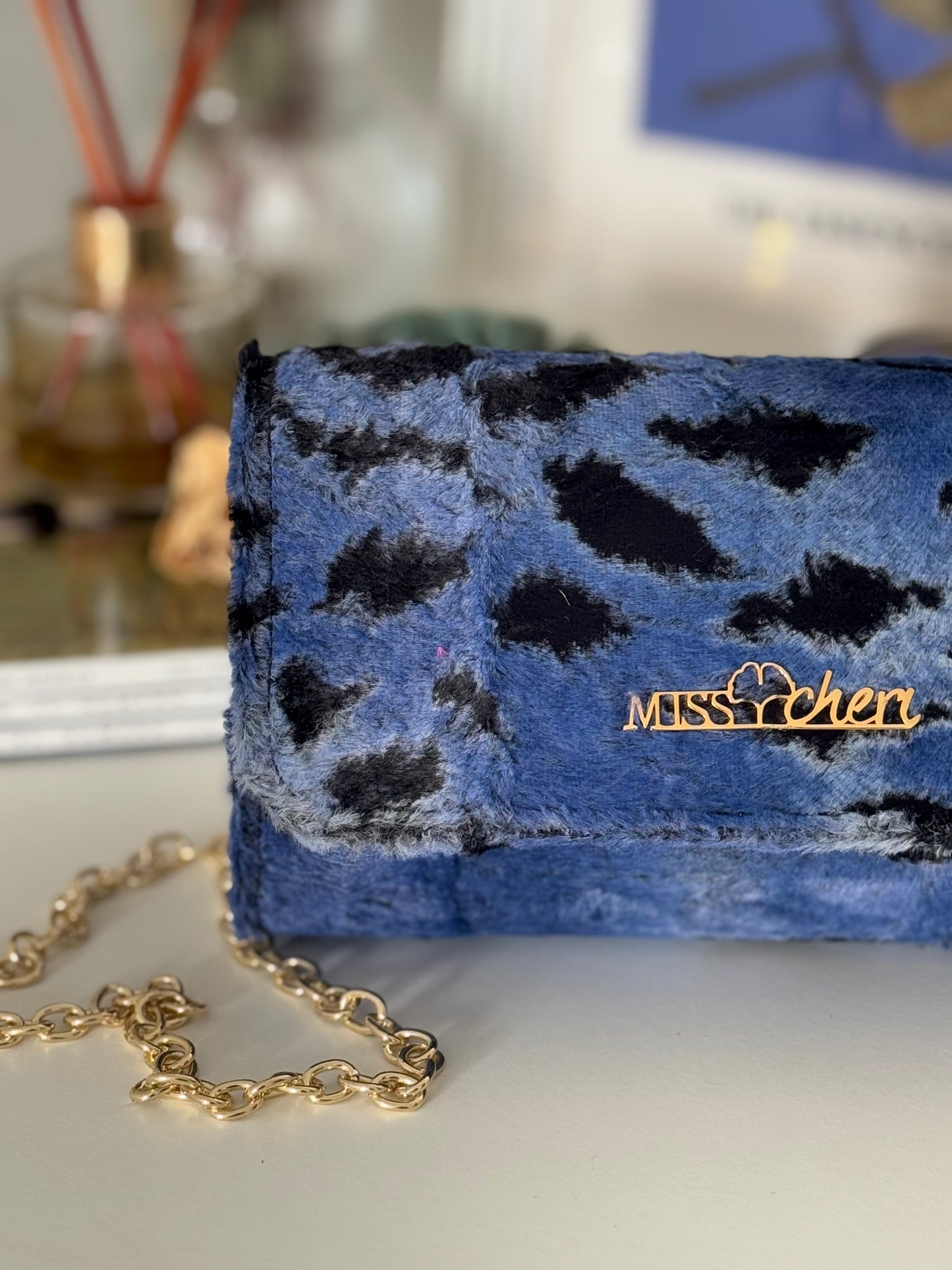 Blue Animalier Mini Célie