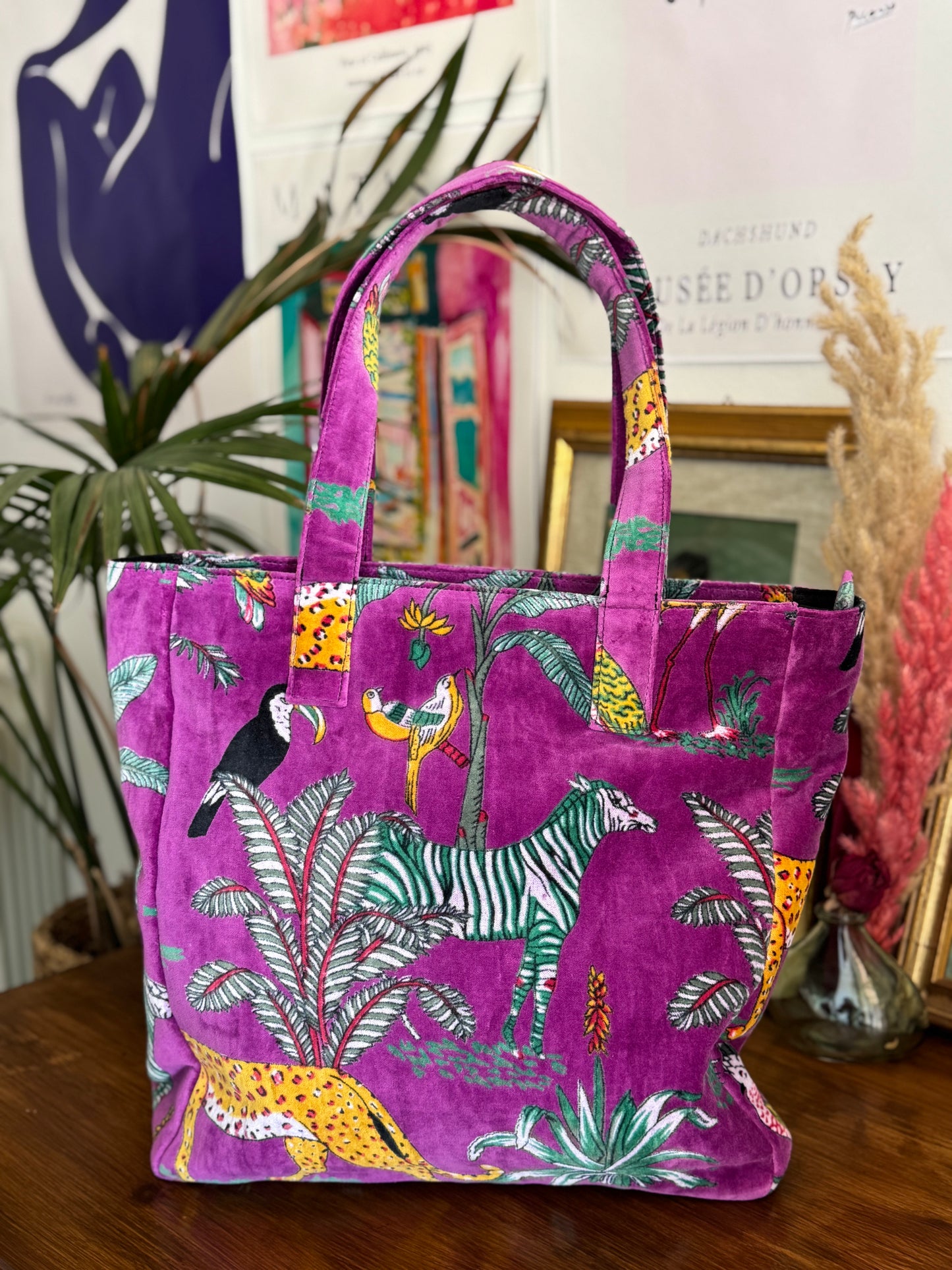 Velvet Tote bag