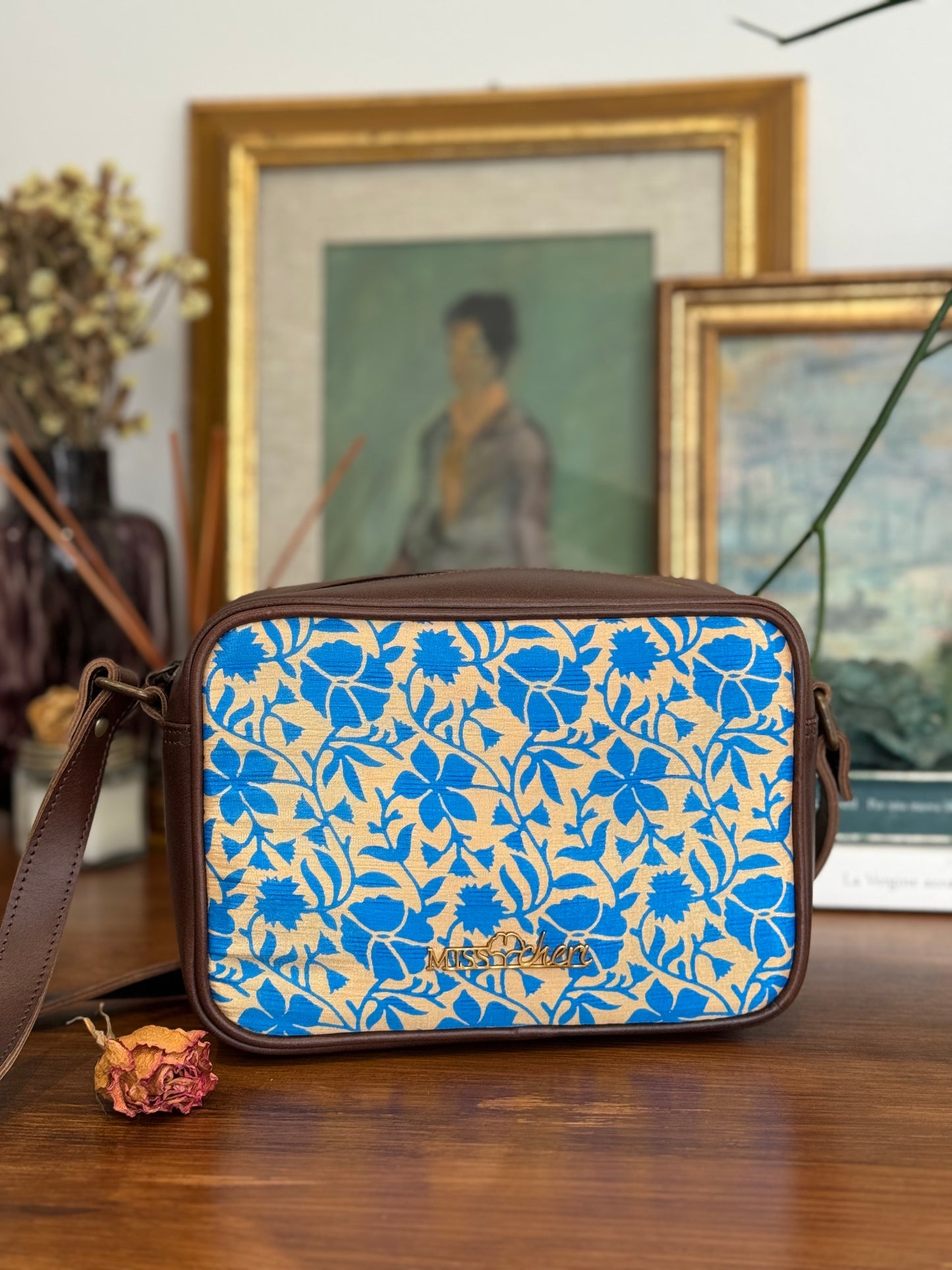 Scarlett - Blue Flowers