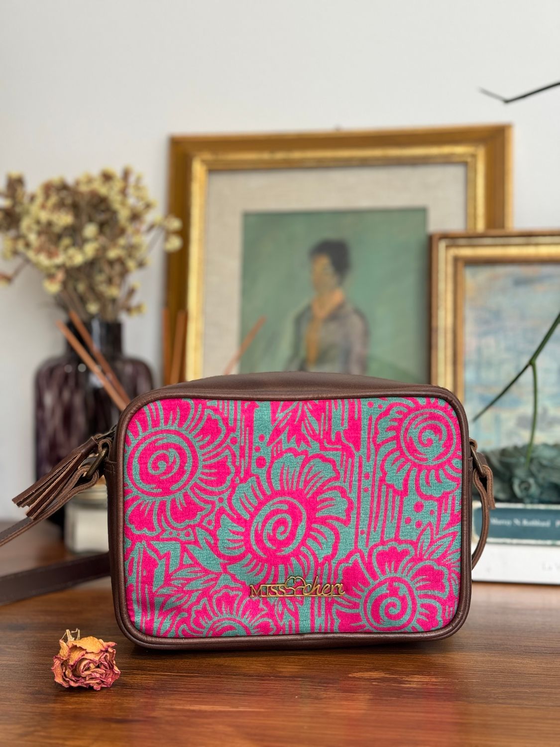 Scarlett - Hot Pink & Denim