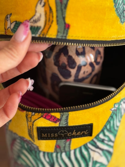 Velvet Bucket-bag