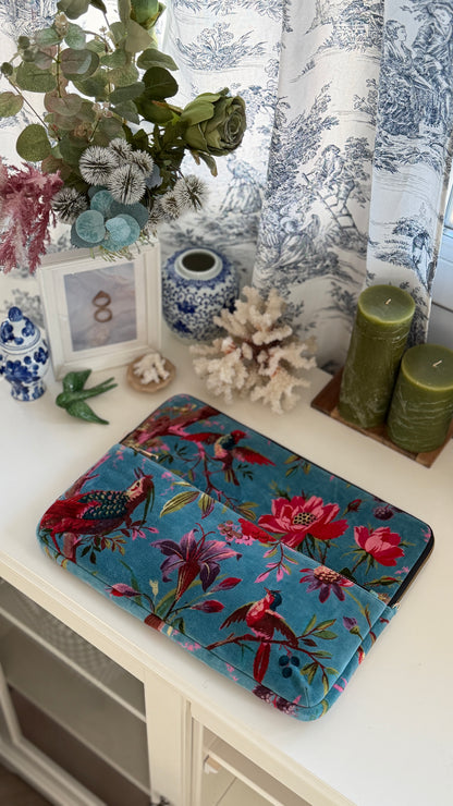 Laptop Case Bag - Azure Velvet