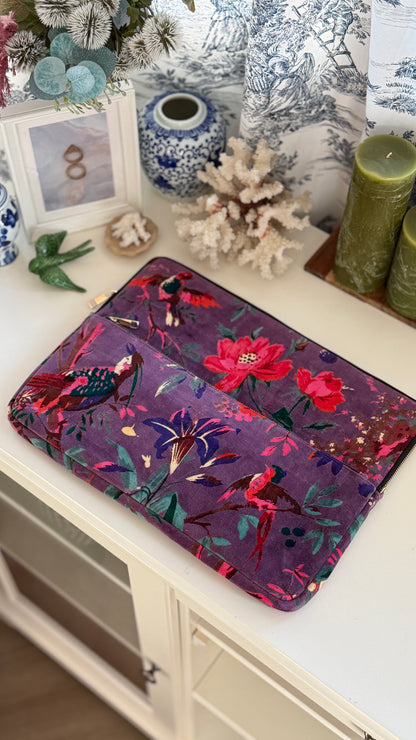 Laptop Case Bag - Violet Velvet