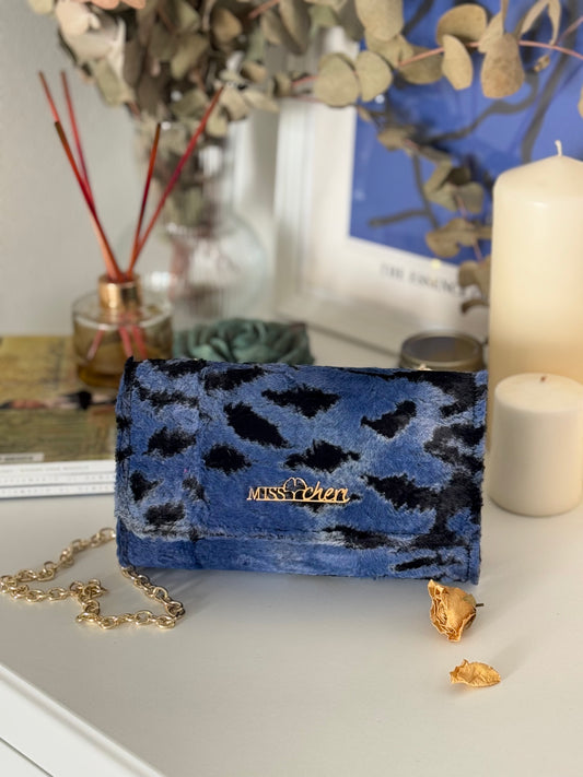 Blue Animalier Mini Célie