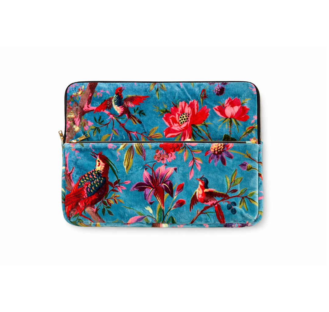 Laptop Case Bag - Azure Velvet