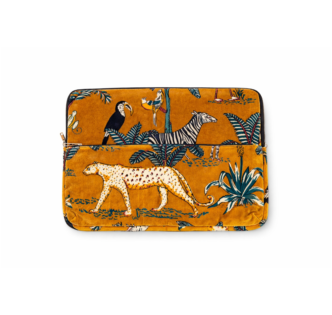 Laptop Case Bag - Ochre Jungle