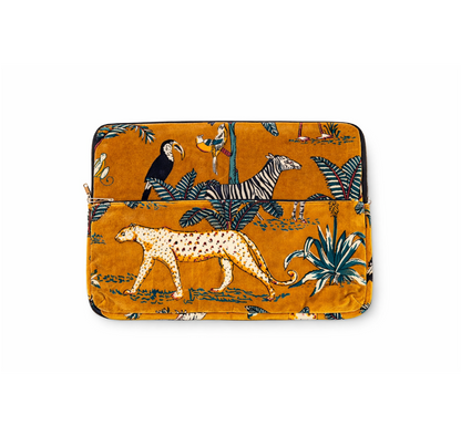 Laptop Case Bag - Ochre Jungle